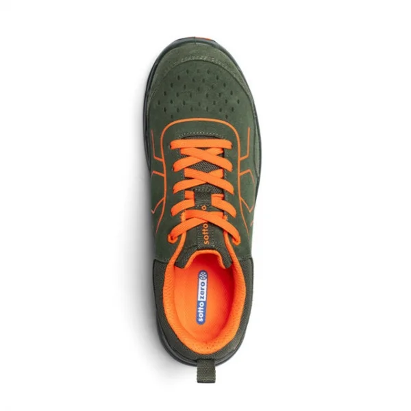 Sottozero norad verde/arancio scarpe antinfortunistiche basse s1ps fo sr sz400v - dettaglio 2