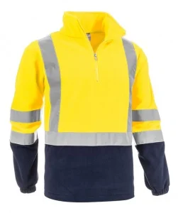Sottozero 2320gib pile da lavoro alta visibilità giallo/blu 2320gib - dettaglio 1