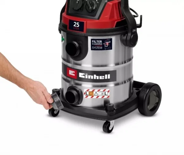 Einhell te-vc 2580 sacl bidone aspiratore solidi e liquidi 1100 w 2347435 - dettaglio 5