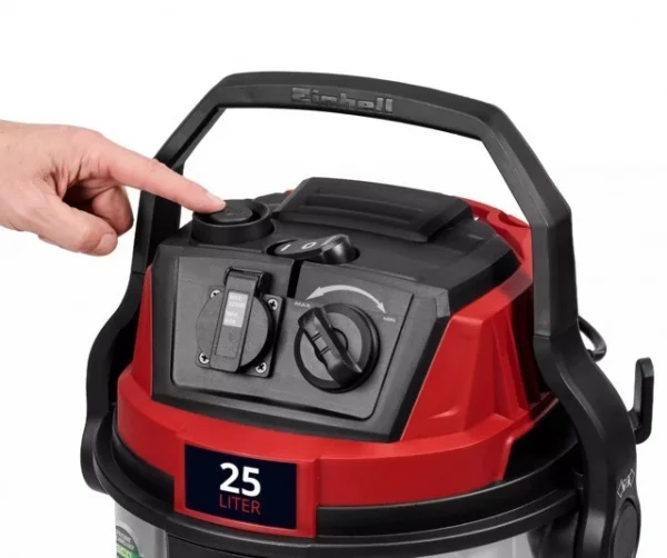 Einhell te-vc 2580 sacl bidone aspiratore solidi e liquidi 1100 w 2347435 - dettaglio 7