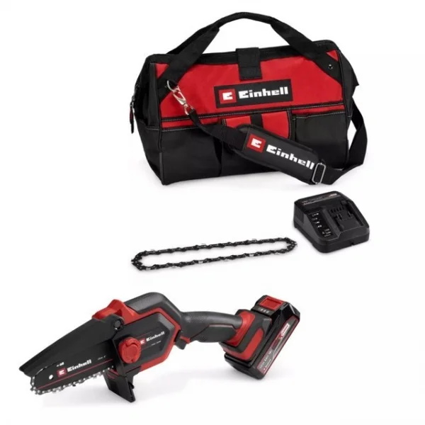 Einhell ge-ps 18/15 li bag kit potatore a catena pxc brushless 18v a batteria 4600043 - dettaglio 1