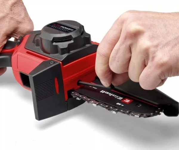 Einhell ge-ps 18/15 li bag kit potatore a catena pxc brushless 18v a batteria 4600043 - dettaglio 5