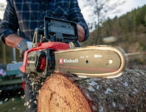 Einhell ge-lc 18/25 li bl-solo elettrosega a batteria pxc brushless 18v senza batterie 4600070 - dettaglio 2