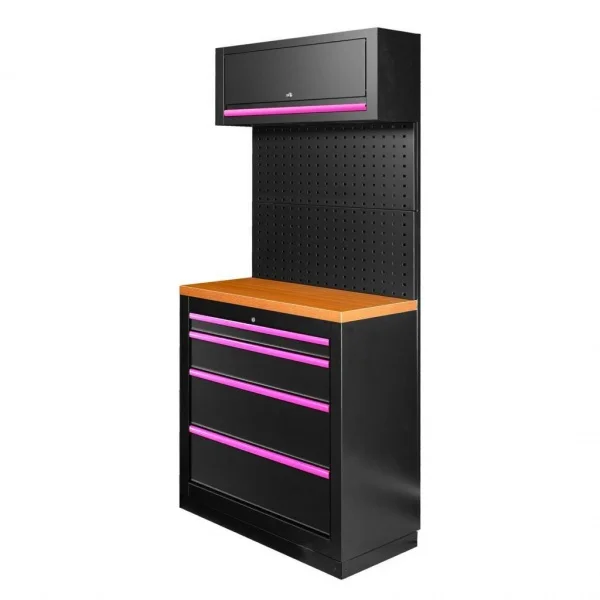 Jbm serie526 composizione arredo officina con armadio a 4 cassetti - dettaglio 7