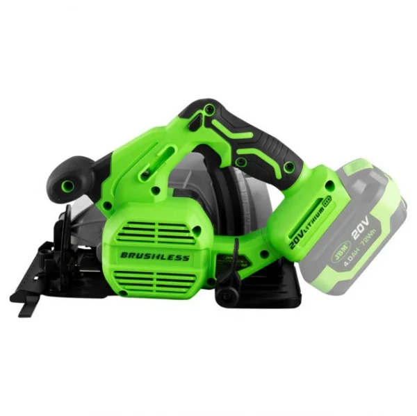 Jbm 60007 sega circolare 20 v brushless senza batterie - dettaglio 3