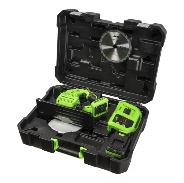 Jbm 60007c sega circolare 20 v brushless con batterie - dettaglio 2
