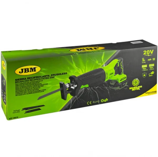 Jbm 60019 seghetto 20 v brushless senza batterie - dettaglio 5