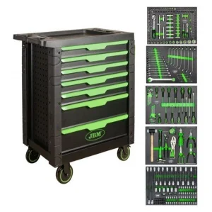 JBM SERIE489 Cassettiera a 7 cassetti con assortimento 276 Pz. - SERIE489