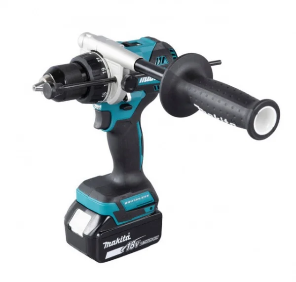 Makita dhp492rtj avvitatore a percussione lxt brushless 18 v a batteria - dettaglio 1