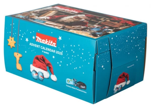 Makita p-84816 calendario dell'avvento 2025 - dettaglio 1