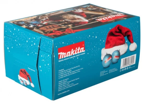 Makita p-84816 calendario dell'avvento 2025 - dettaglio 2