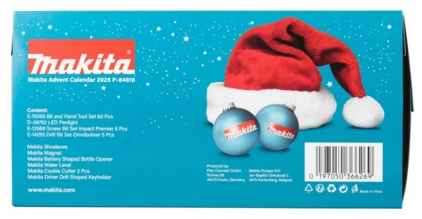 Makita p-84816 calendario dell'avvento 2025 - dettaglio 9