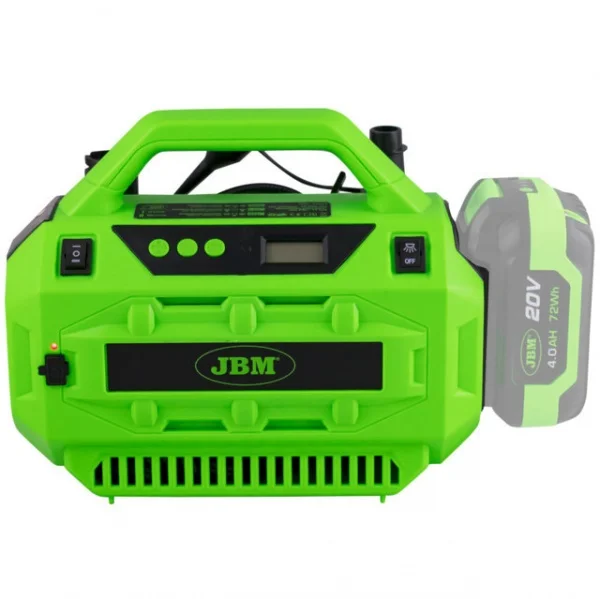 Jbm 60003 pompa gonfiaggio 20 v senza batterie - dettaglio 2