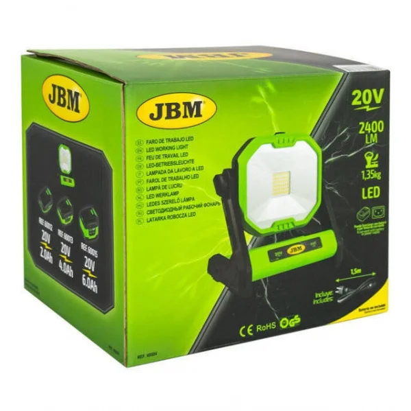 Jbm 60004 lampada led 20 v senza batterie - dettaglio 5