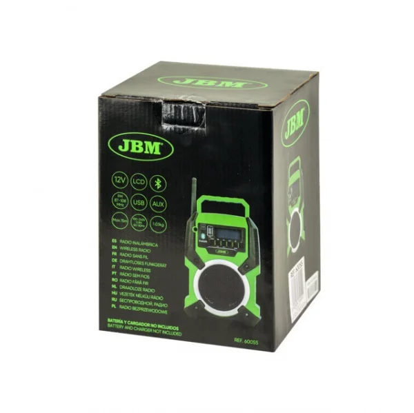 Jbm 60055 radio wireless senza batterie - dettaglio 6