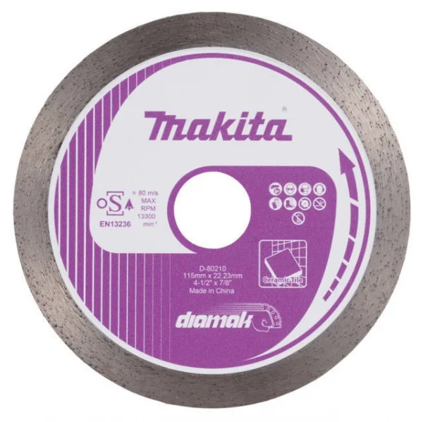 Makita d-80210 disco diamantato a corona continua diamak - dettaglio 1