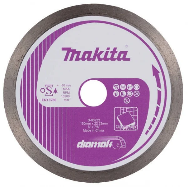 Makita d-80210 disco diamantato a corona continua diamak - dettaglio 3
