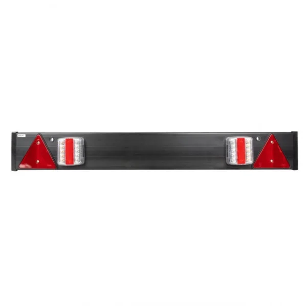 Jbm 52838 barra per rimorchio con luci e catarifrangenti - dettaglio 1
