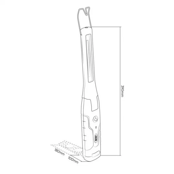 Jbm 53216 lampada led portatile 170 lumen - dettaglio 2