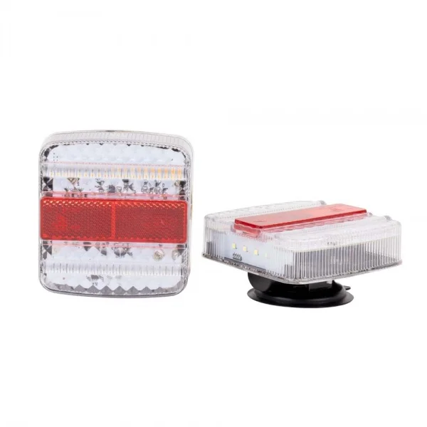Jbm 54044 set di fari posteriori magnetici senza fili 2 pz. - dettaglio 5