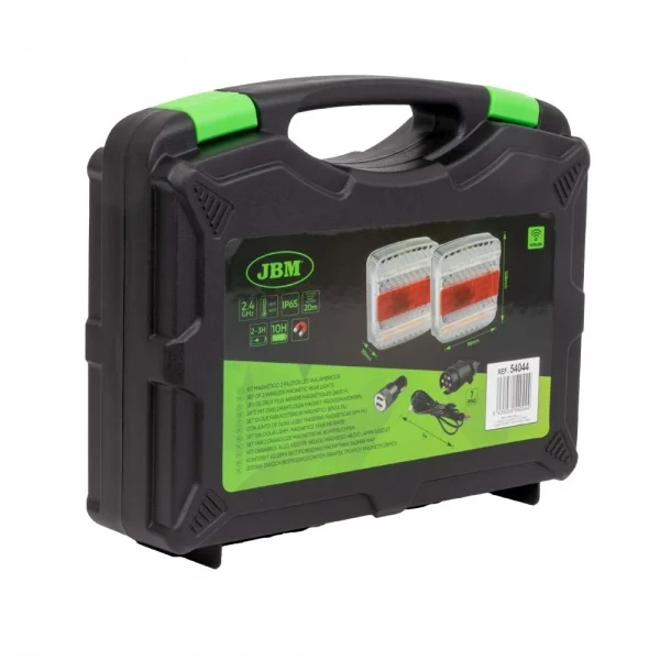 Jbm 54044 set di fari posteriori magnetici senza fili 2 pz. - dettaglio 8