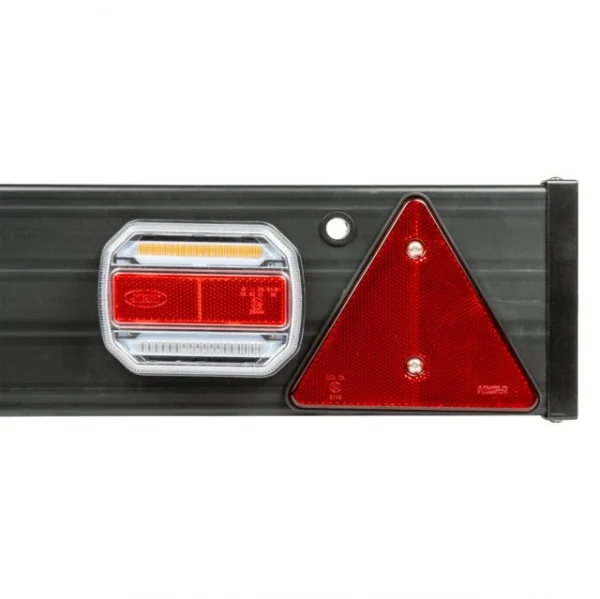 Jbm 54163 barra luci e catarifrangenti per rimorchio - dettaglio 3