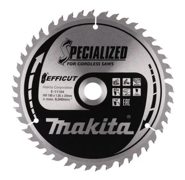 Makita e-11184 lama efficut per sega da banco dls714nz - dettaglio 1
