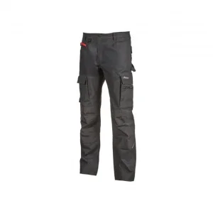 U-power dw355gm pantaloni da lavoro grey meteorite - dettaglio 1