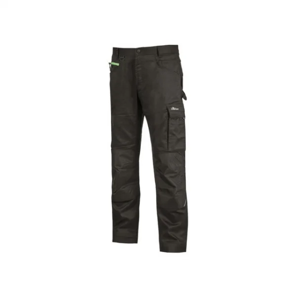 U-power dw361bc pantaloni da lavoro black carbon - dettaglio 1