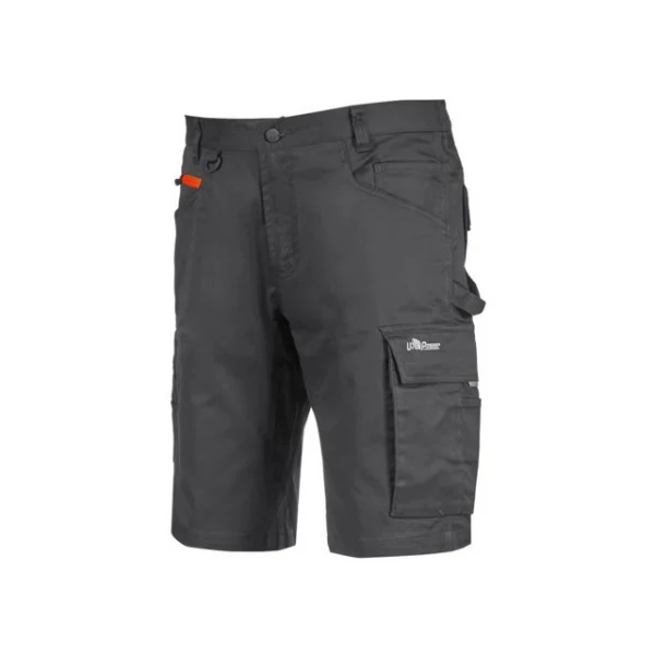 U-power hy360gm bermuda da lavoro grey meteorite - dettaglio 1