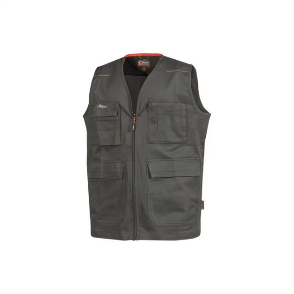 U-power hy353gm gilet da lavoro grey meteorite - dettaglio 1