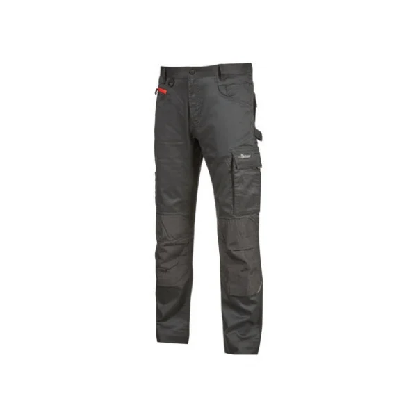 U-power dw361gm pantaloni da lavoro grey meteorite - dettaglio 1