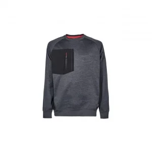 U-power ey364gm felpa da lavoro grey meteorite - dettaglio 1