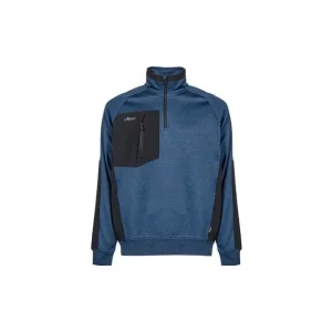 U-power ey365db felpa da lavoro deep blue - dettaglio 1
