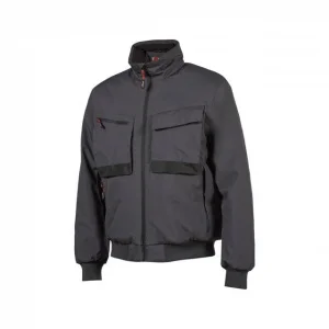 U-power hy368gm bomber grey meteorite - dettaglio 1