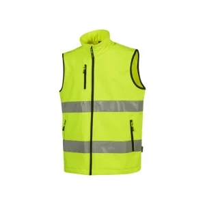 U-Power HL373YF Gilet da lavoro yellow fluo - HL373YF