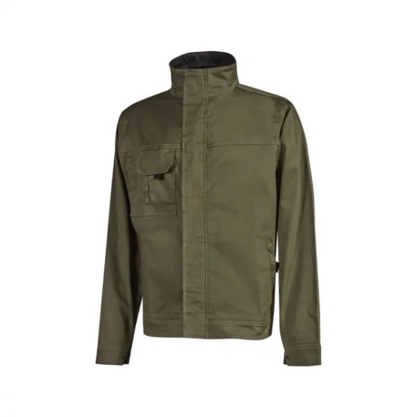 U-power st374dg giacca da lavoro dark green - dettaglio 1