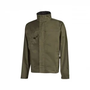 U-power st374dg giacca da lavoro dark green - dettaglio 1