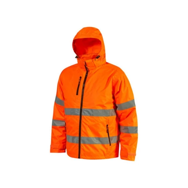 U-power hl375of parka tecnico orange fluo - dettaglio 1