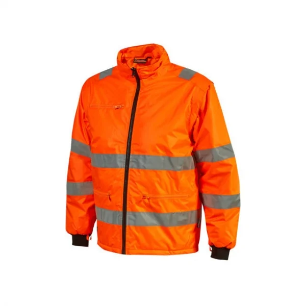 U-power hl375of parka tecnico orange fluo - dettaglio 4