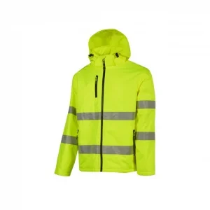 U-power hl375yf parka tecnico yellow fluo - dettaglio 1