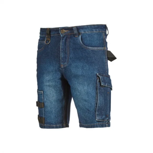 U-power st392gj bermuda da lavoro guado jeans - dettaglio 1