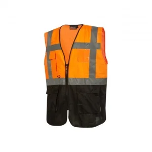 U-power hl377of gilet da lavoro orange fluo - dettaglio 1