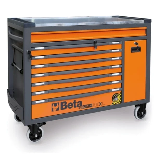Beta bw 2400 rsc24axxl-o cassettiera arancione con assortimento utensili 1061 pz. 024006381 - dettaglio 1