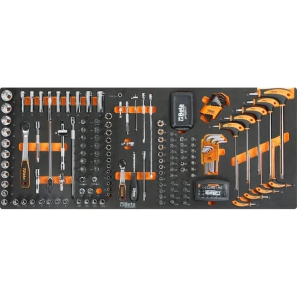 Beta bw 2400 rsc24axxl-o cassettiera arancione con assortimento utensili 1061 pz. 024006381 - dettaglio 3