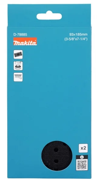 Makita d-78885 protezione per platorello 93x185 mm per levigatrice orbitale bo007cgz 2 pz. - dettaglio 3