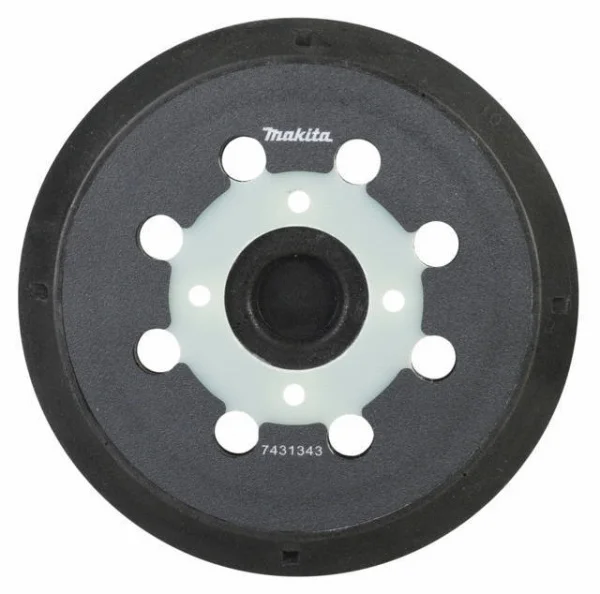 Makita 1914j2-2 platorello con attacco velcro 125 mm per levigatrice rotorbitale - dettaglio 1