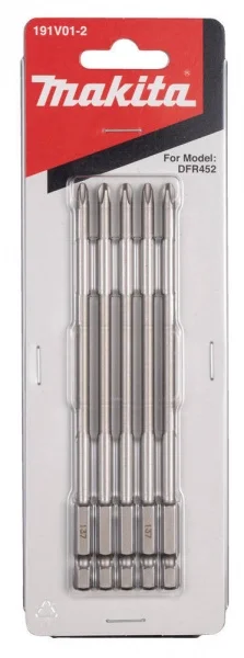 Makita 191v01-2 inserto 137 mm ph2 per avvitatore autoalimentato dfr453zj 5 pz. - dettaglio 3