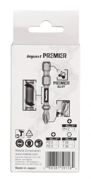Makita e-13568 set di inserti impact premier per avvitatore a impulsi 5 pz. - dettaglio 5