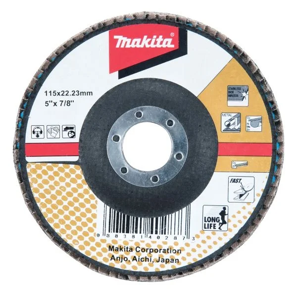Makita D-53746 Disco lamellare angolare 115 mm grana Z80 - D-53746